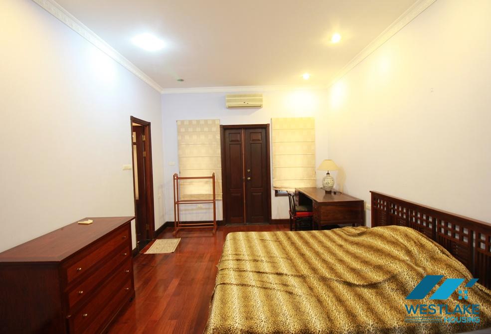 A beautiful house with outside space for rent in An Duong, Tay Ho