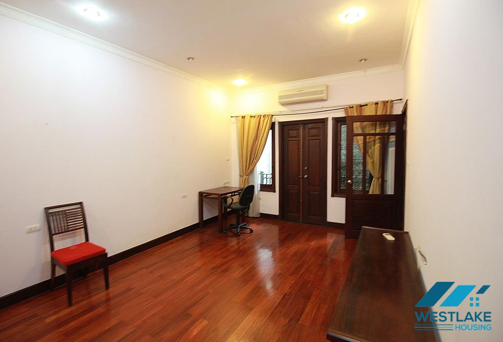 A beautiful house with outside space for rent in An Duong, Tay Ho