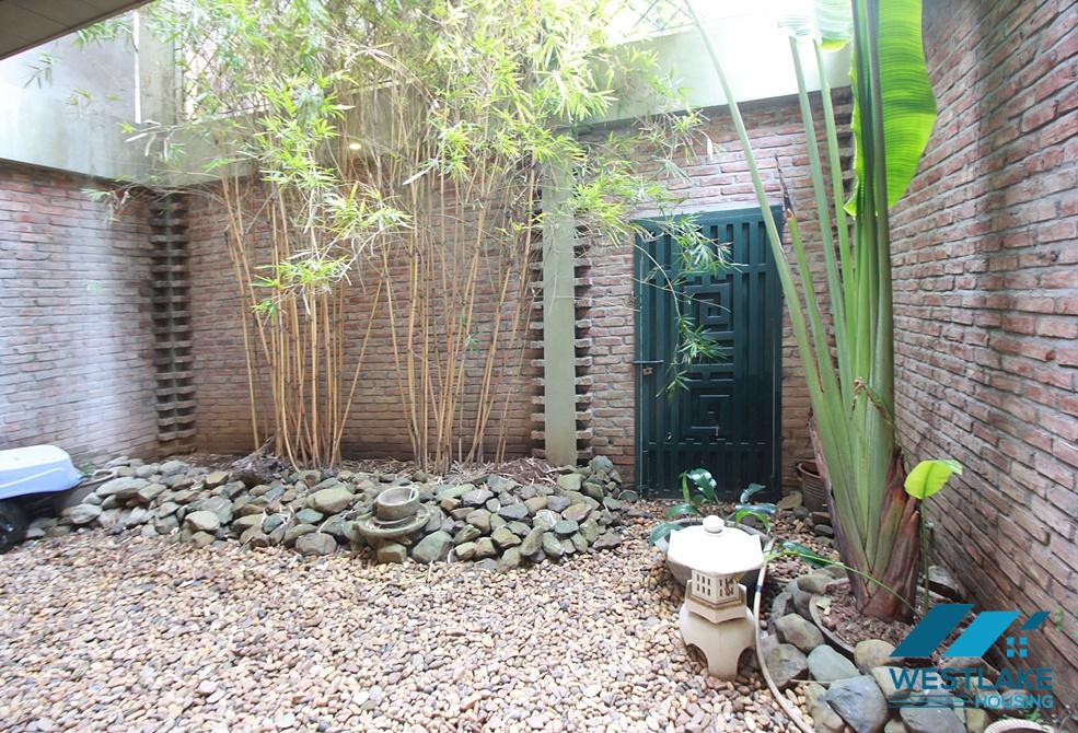 A beautiful house with outside space for rent in An Duong, Tay Ho