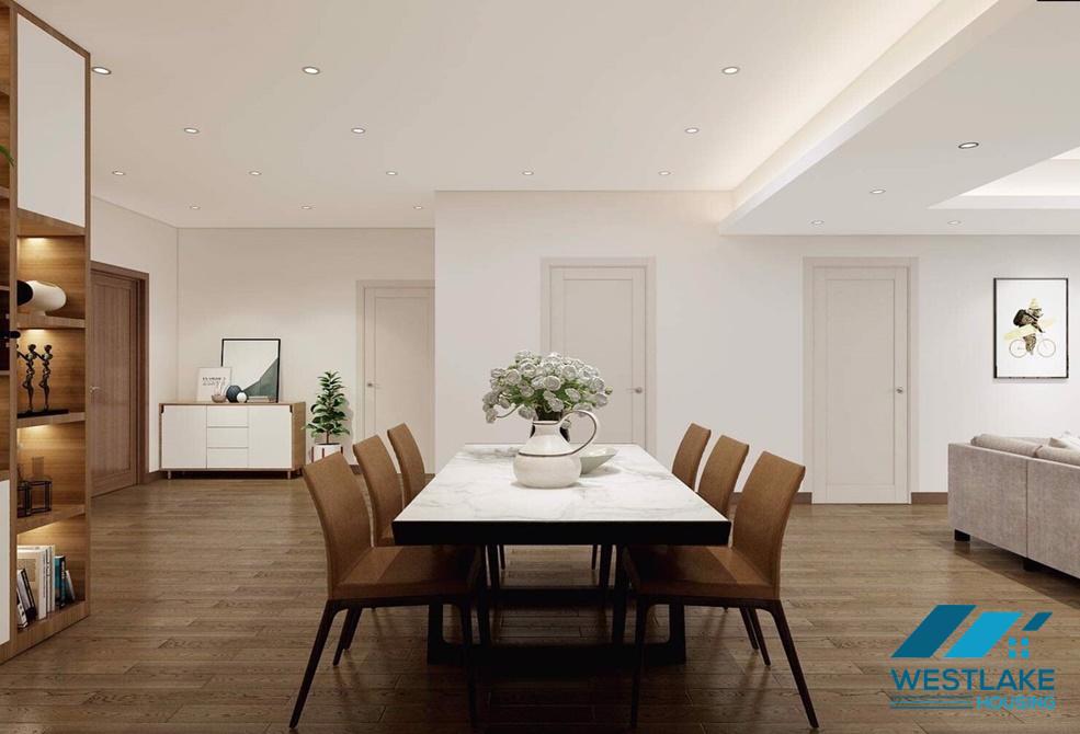 New renovation apartment for rent in E building, Ciputra Urban, Tay Ho ward, Ha Noi