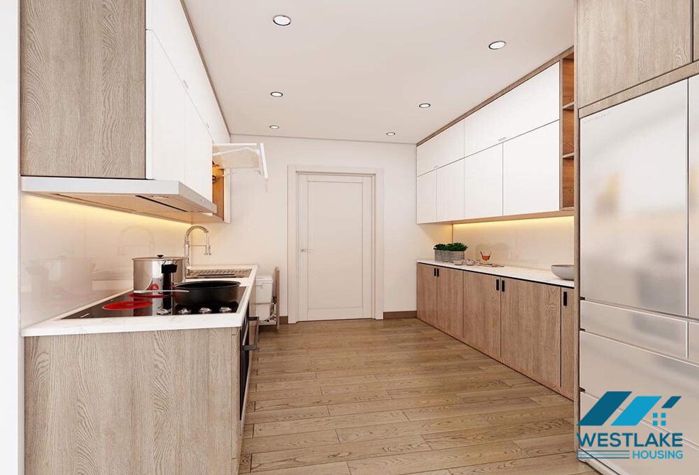 New renovation apartment for rent in E building, Ciputra Urban, Tay Ho ward, Ha Noi