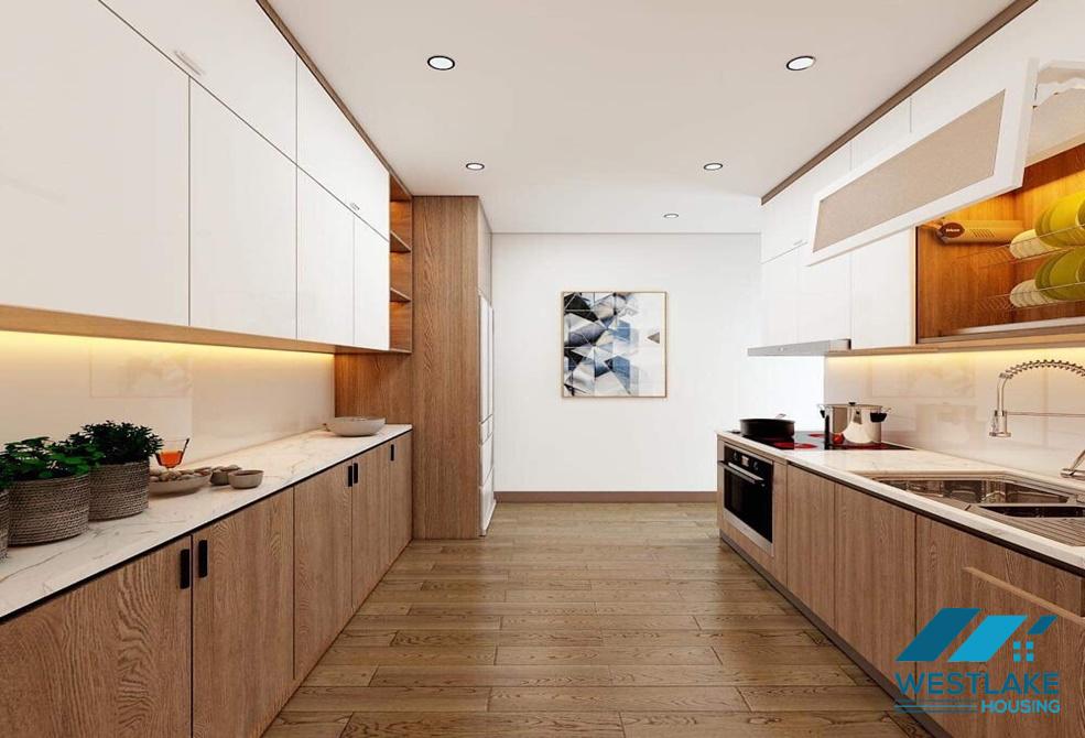 New renovation apartment for rent in E building, Ciputra Urban, Tay Ho ward, Ha Noi