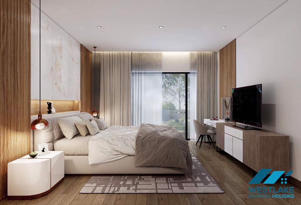 New renovation apartment for rent in E building, Ciputra Urban, Tay Ho ward, Ha Noi