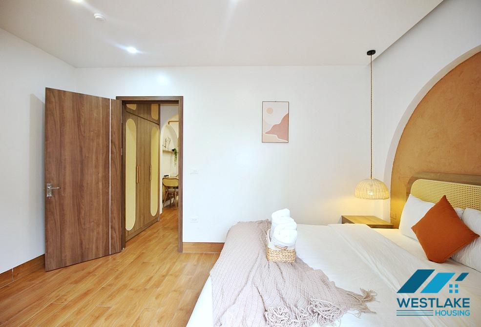 Beautiful 01 bedroom apartment for rent in Vu Mien, Tay Ho, Ha Noi