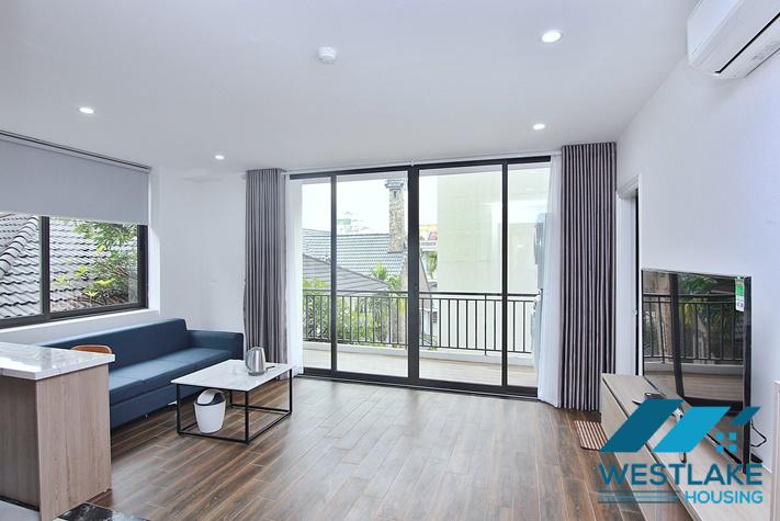 Lovely 1-bedroom apartment with a balcony on To Ngoc Van, Tay Ho, Ha Noi for rent