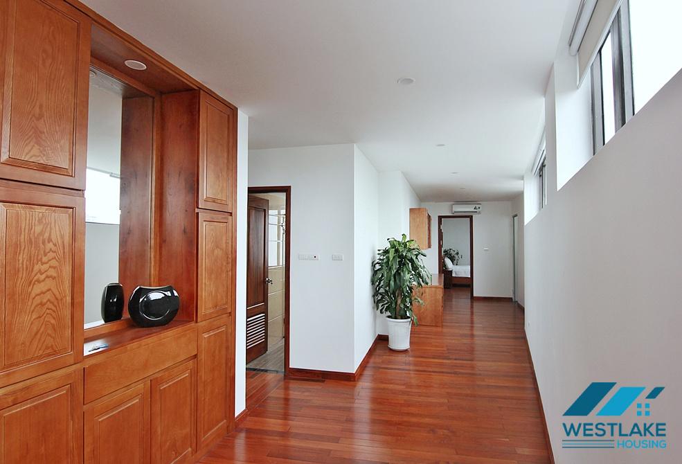 Super bright 03 bedrooms apartment for rent in Tay Ho, Ha Noi