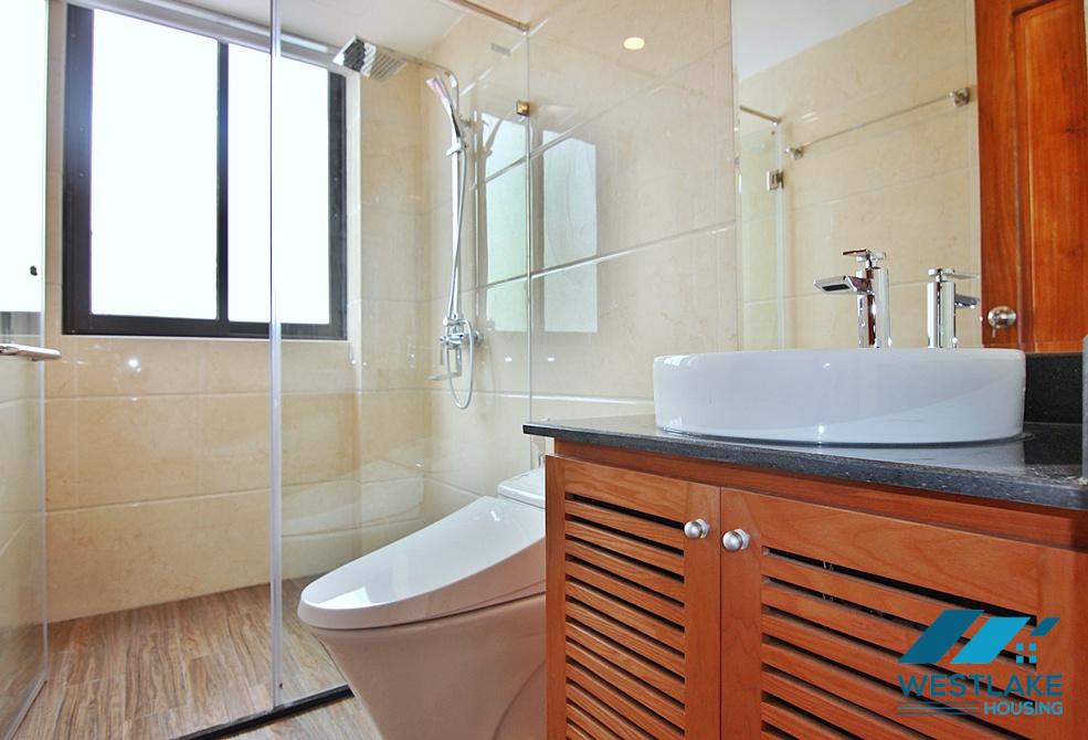 Super bright 03 bedrooms apartment for rent in Tay Ho, Ha Noi