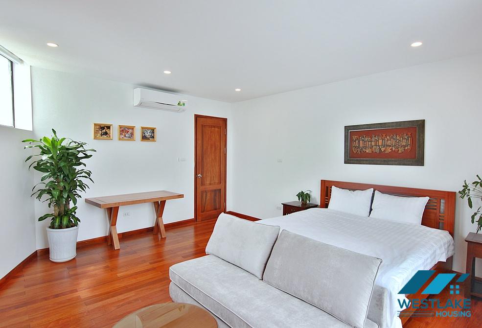 Super bright 03 bedrooms apartment for rent in Tay Ho, Ha Noi
