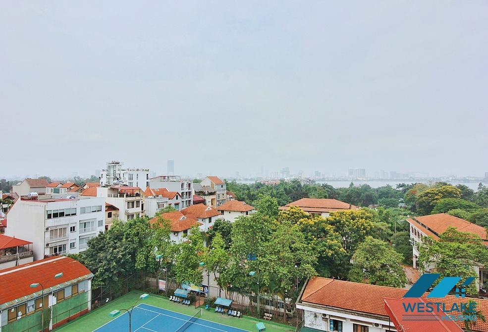 Super bright 03 bedrooms apartment for rent in Tay Ho, Ha Noi