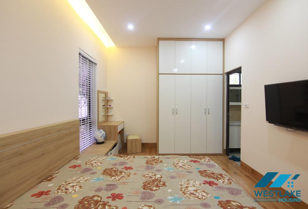 A garden fish pond house for rent in An Duong, Tay Ho