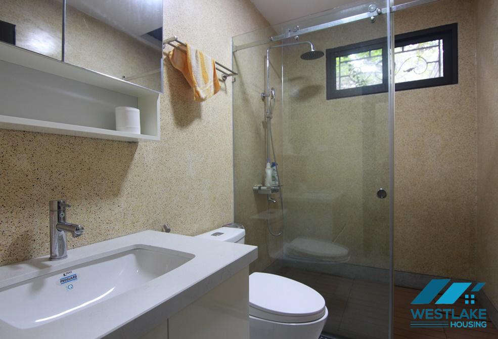 A garden fish pond house for rent in An Duong, Tay Ho