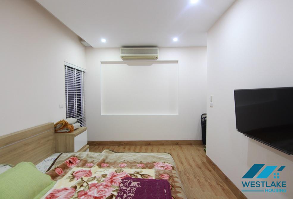 A garden fish pond house for rent in An Duong, Tay Ho