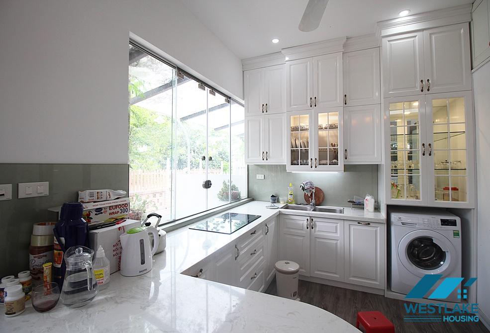 A nice house with outside space for rent in An Duong, Tay Ho