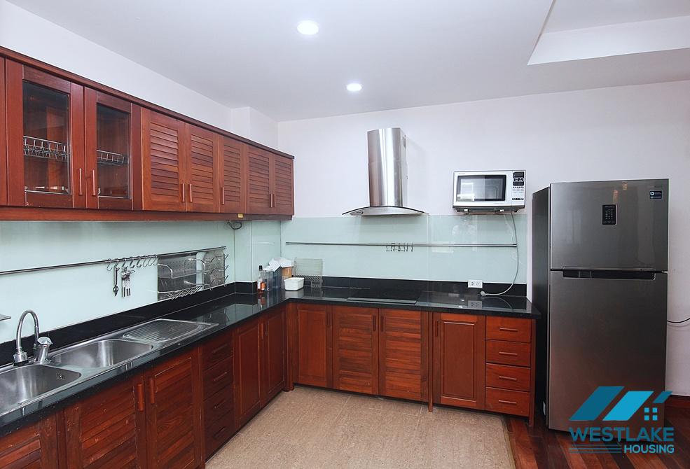 Quiet and nice house with 04 bedrooms for rent in Tay Ho, Ha Noi