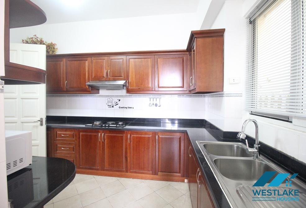 Spacious 4 bedrooms for rent in Ciputra, Tay Ho ward, Ha Noi