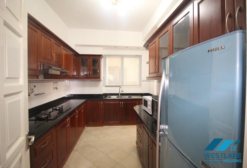 Spacious 4 bedrooms for rent in Ciputra, Tay Ho ward, Ha Noi
