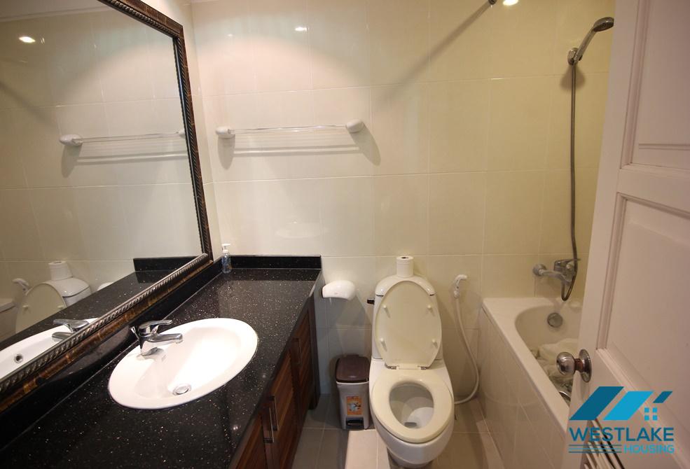 Big size apartment with 3 bedrooms for rent in Ciputra area, Tay Ho ward, Ha Noi