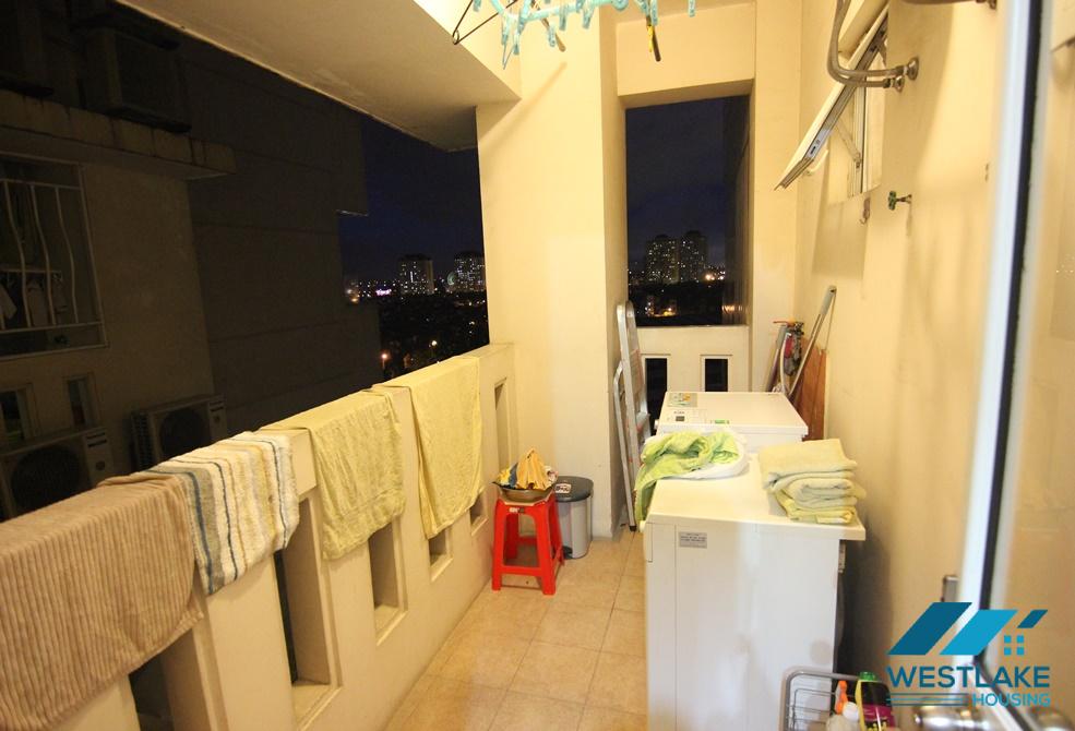 Big size apartment with 3 bedrooms for rent in Ciputra area, Tay Ho ward, Ha Noi