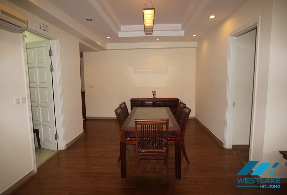 Cheap 4 bedroom apartment available for lease in E tower, Ciputra, Hanoi- fully furnished