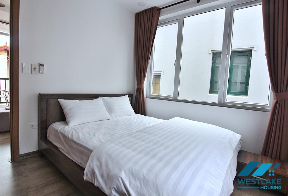 Nice one bedroom apartment with balcony for rent in To Ngoc Van, Tay Ho, Ha Noi