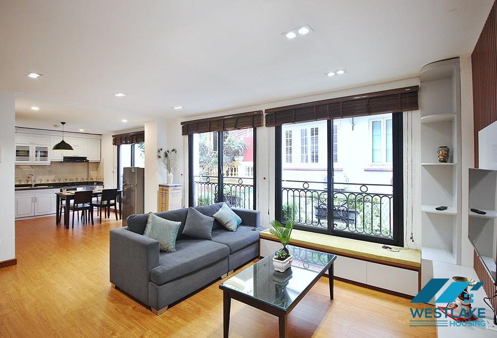 A nice and bright 2 bedroom apartment for rent in Xuan Dieu, Tay Ho