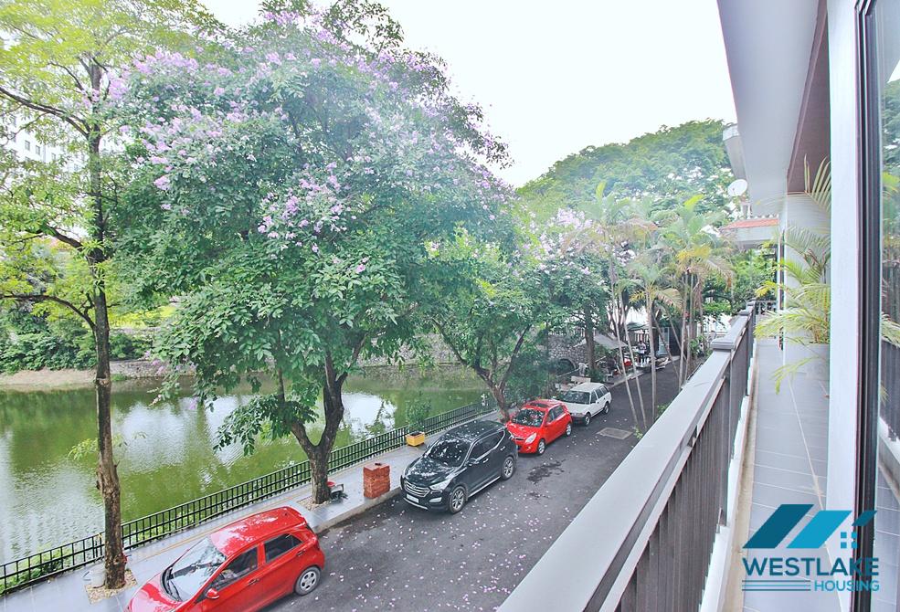 A charming and spacious four bedrooms for rent on Xuan Dieu street, Tay Ho, Ha Noi