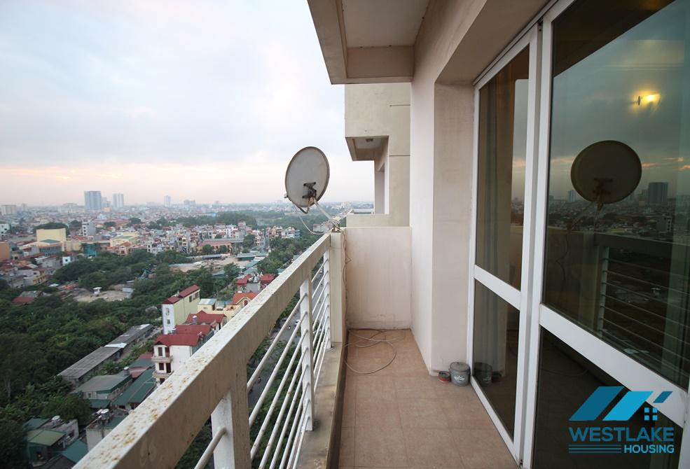 Bright and fully furnished three bedrooms apartment for rent in Ciputra, Tay Ho ward, Ha Noi