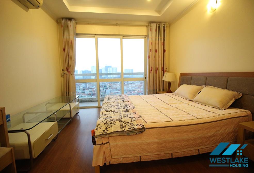 Bright and fully furnished three bedrooms apartment for rent in Ciputra, Tay Ho ward, Ha Noi