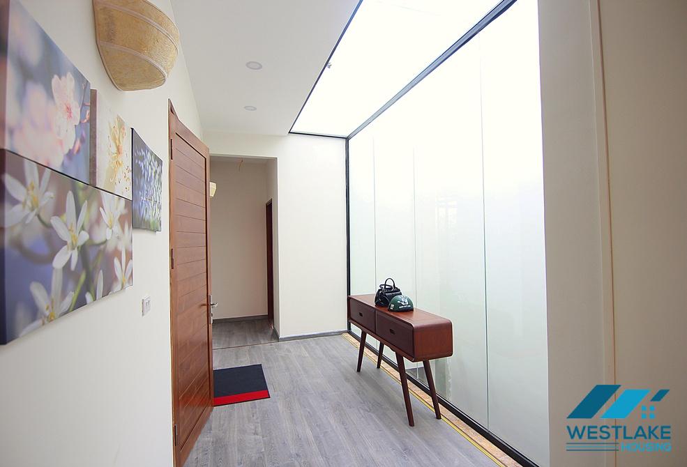Beautiful apartment on 10th floor with lots of natural light for rent in Tay Ho, Ha Noi