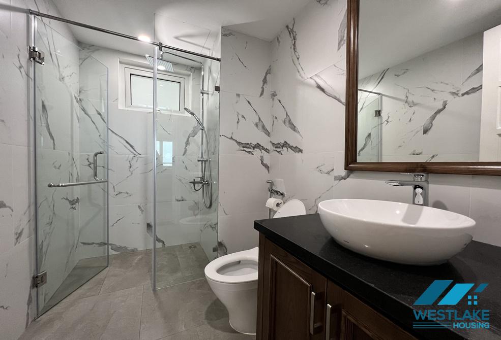 Beautiful new apartment fully furnished for rent in Ciputra, Tay Ho ward, Ha Noi