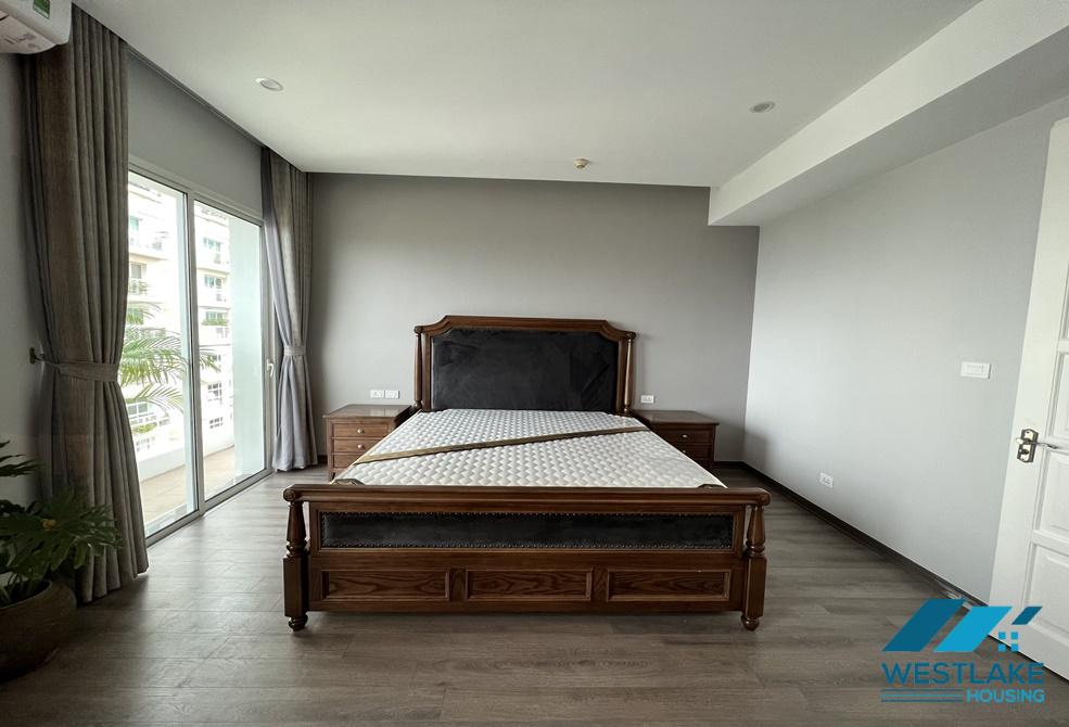 Beautiful new apartment fully furnished for rent in Ciputra, Tay Ho ward, Ha Noi