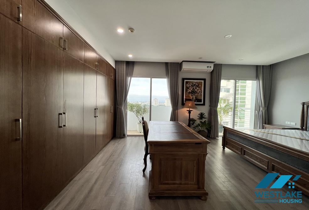 Beautiful new apartment fully furnished for rent in Ciputra, Tay Ho ward, Ha Noi