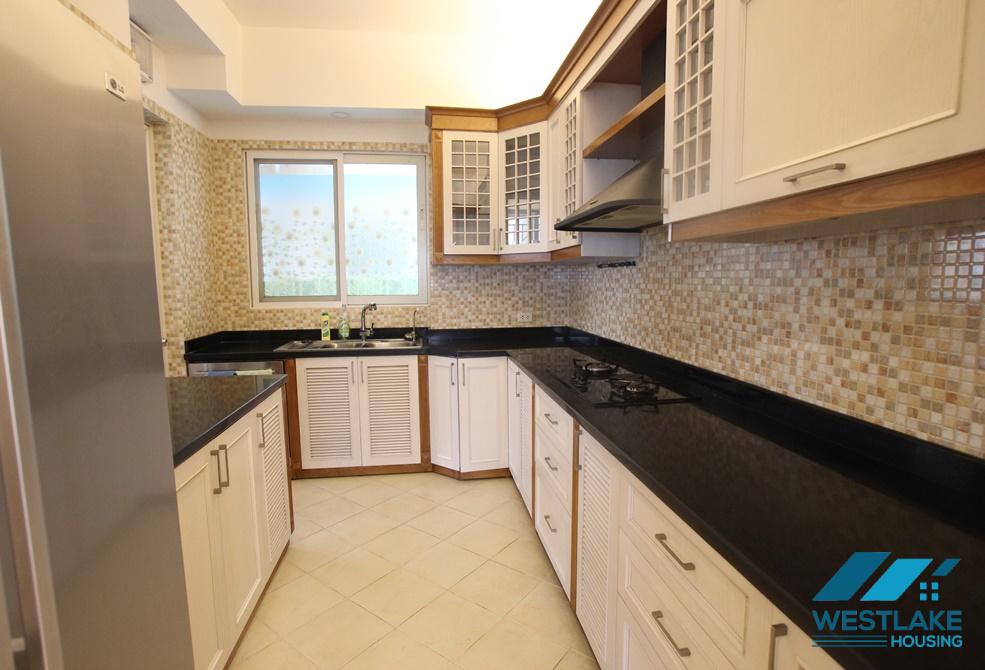 High quality 03 bedroom apartment for rent in Ciputra, Tay Ho ward, Hanoi