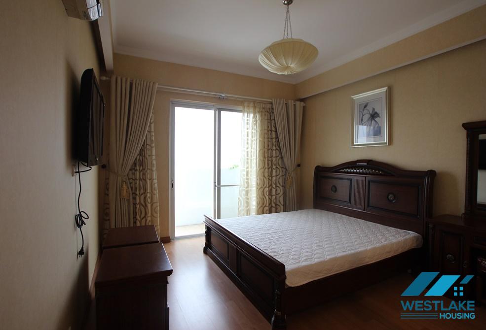 High quality 03 bedroom apartment for rent in Ciputra, Tay Ho ward, Hanoi