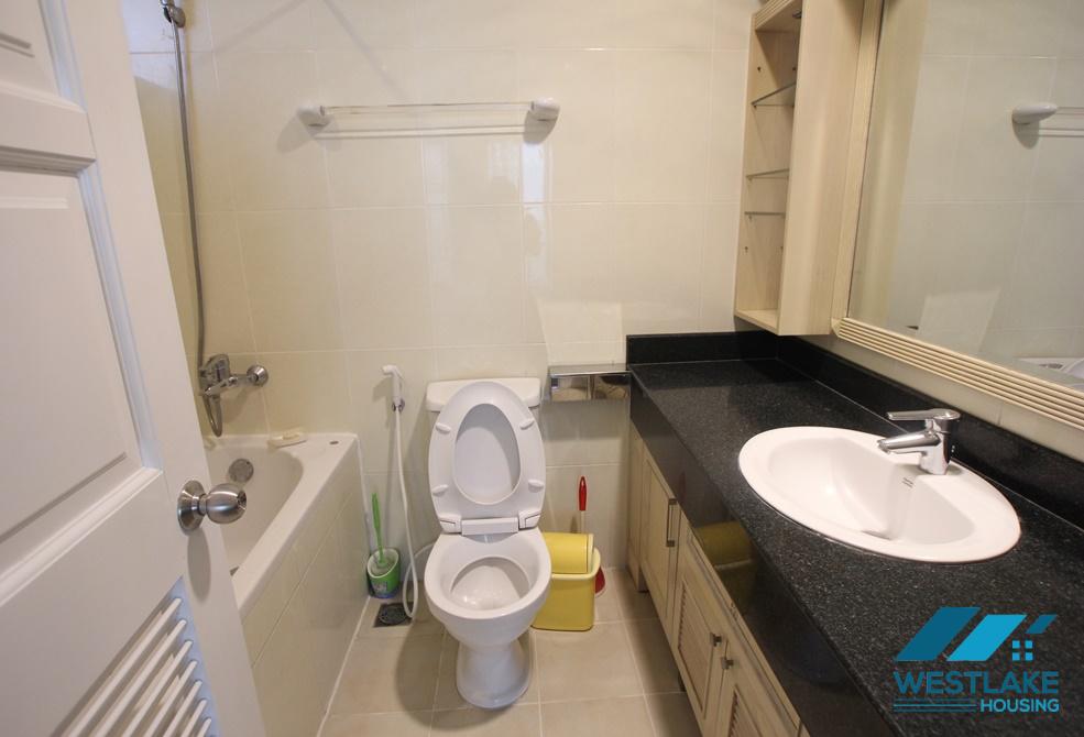 High quality 03 bedroom apartment for rent in Ciputra, Tay Ho ward, Hanoi