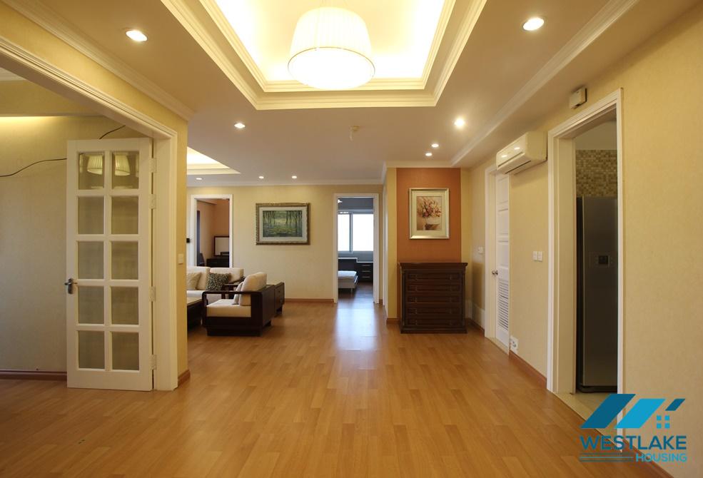 High quality 03 bedroom apartment for rent in Ciputra, Tay Ho ward, Hanoi