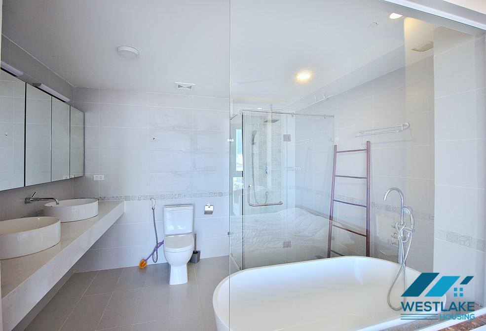 Spacious 04 bedrooms apartment for rent in To Ngoc Van area, Tay Ho, Ha Noi