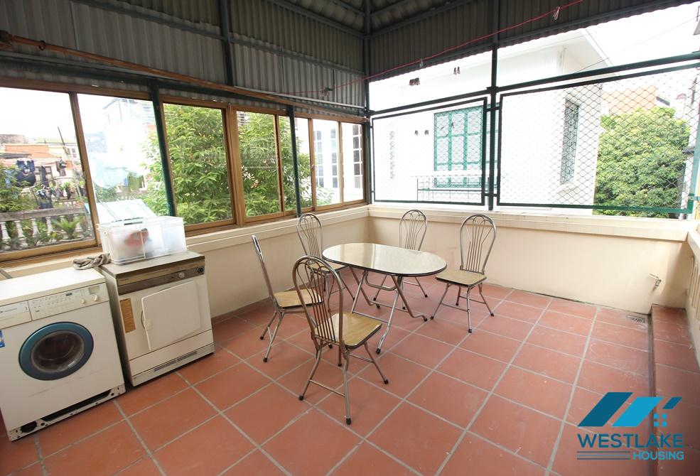 A cute house with nice yard for rent in in Xuan Dieu, Tay Ho