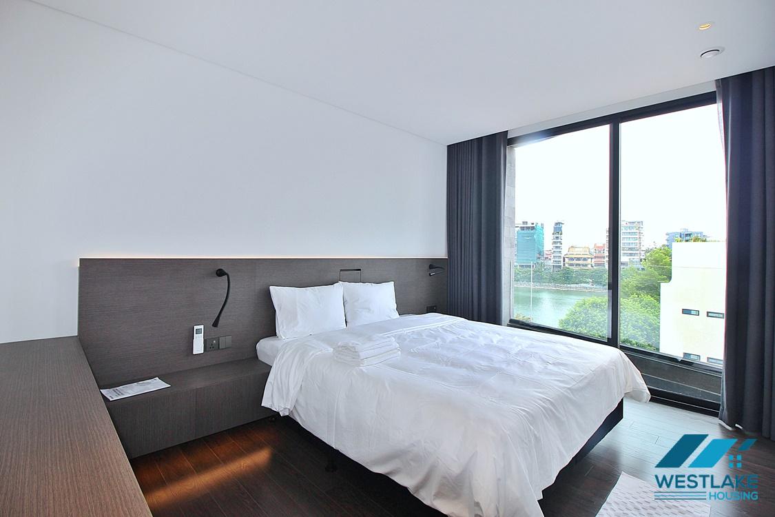 Cho Thuê Căn Hộ 2 Phòng Ngủ Đẹp Hiện Đại, Ban Công Rộng View Hồ Thoáng Mát Tại Từ Hoa, Tây Hồ,Hà Nội