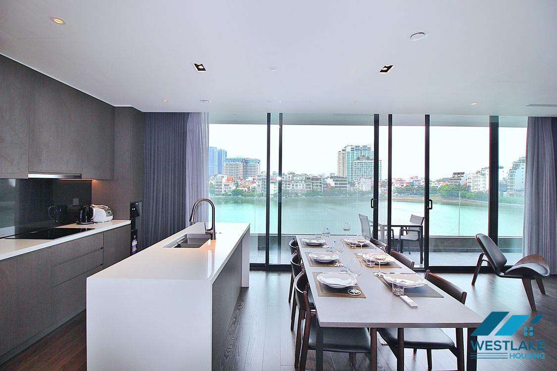 Cho Thuê Căn Hộ 2 Phòng Ngủ Đẹp Hiện Đại, Ban Công Rộng View Hồ Thoáng Mát Tại Từ Hoa, Tây Hồ,Hà Nội