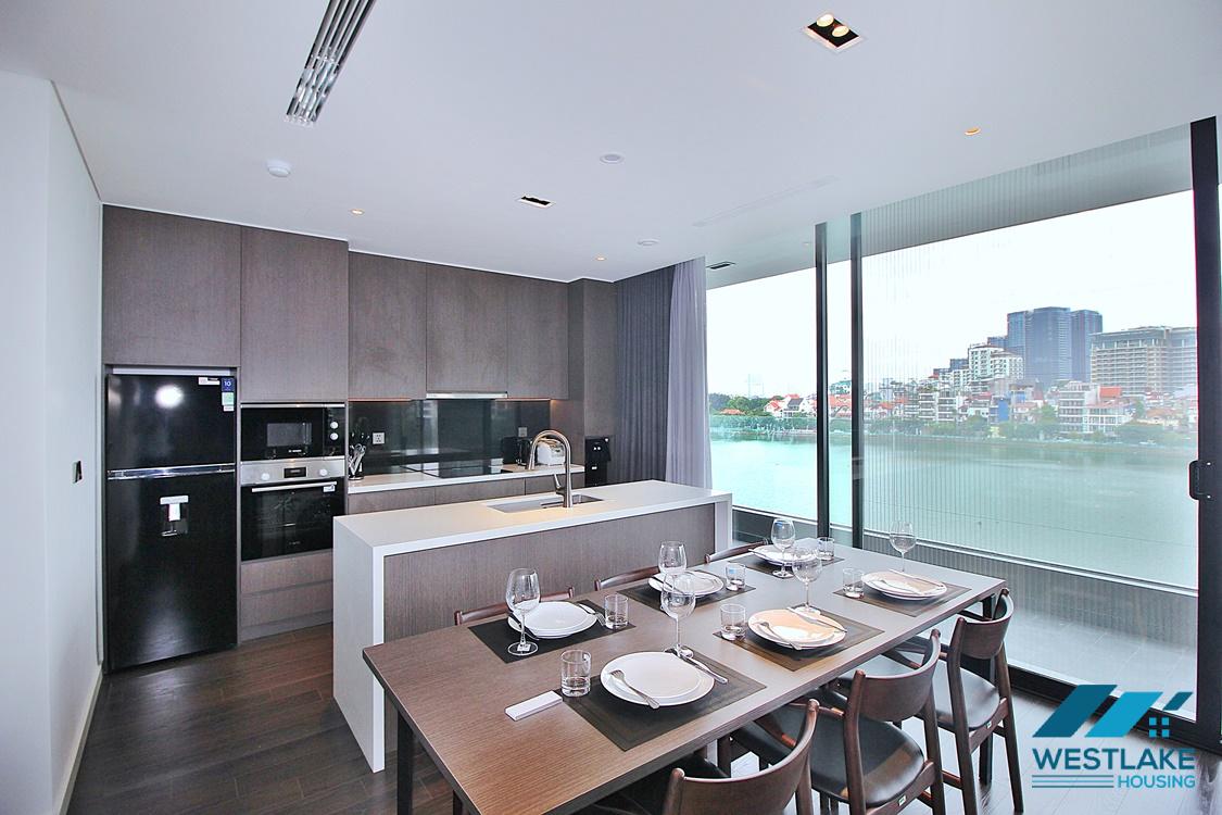 Cho Thuê Căn Hộ 2 Phòng Ngủ Đẹp Hiện Đại, Ban Công Rộng View Hồ Thoáng Mát Tại Từ Hoa, Tây Hồ,Hà Nội