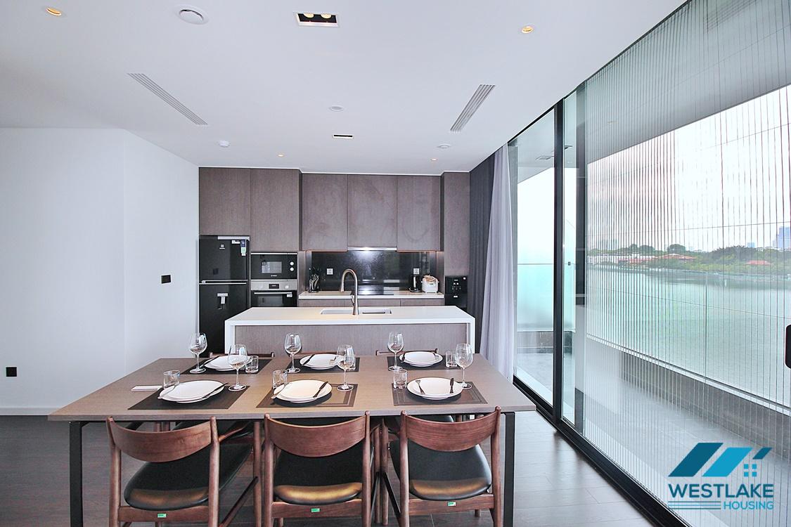 Cho Thuê Căn Hộ 2 Phòng Ngủ Đẹp Hiện Đại, Ban Công Rộng View Hồ Thoáng Mát Tại Từ Hoa, Tây Hồ,Hà Nội