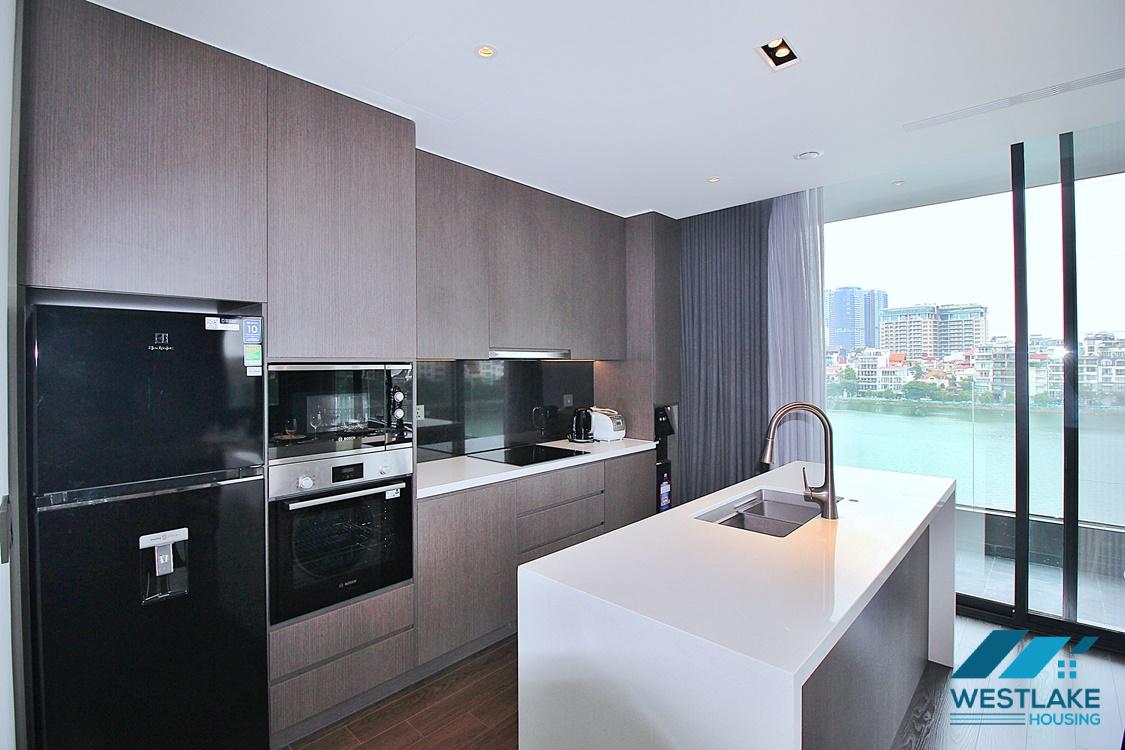 Cho Thuê Căn Hộ 2 Phòng Ngủ Đẹp Hiện Đại, Ban Công Rộng View Hồ Thoáng Mát Tại Từ Hoa, Tây Hồ,Hà Nội