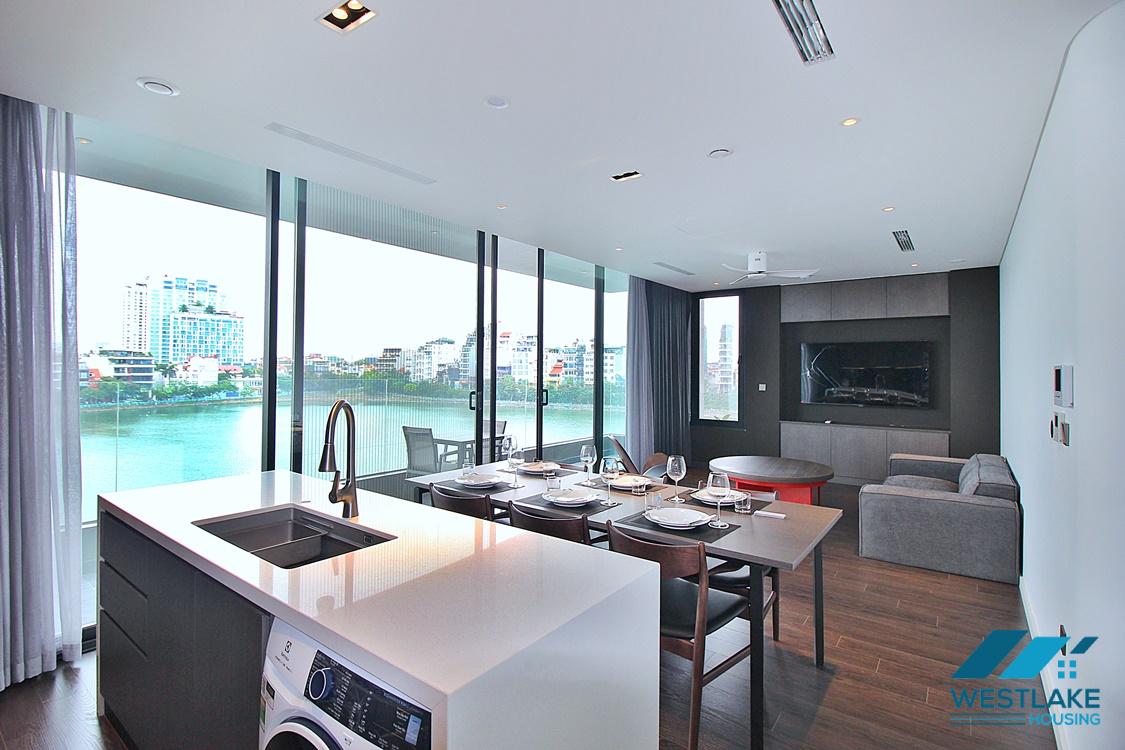 Cho Thuê Căn Hộ 2 Phòng Ngủ Đẹp Hiện Đại, Ban Công Rộng View Hồ Thoáng Mát Tại Từ Hoa, Tây Hồ,Hà Nội