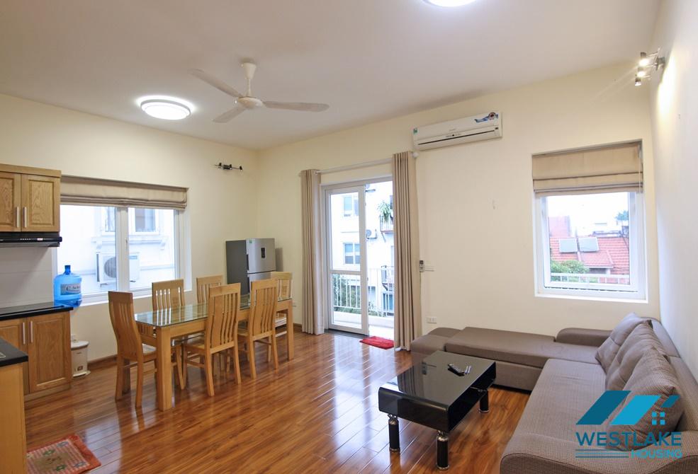 A bright and spacious 1 bedroom apartment for rent in Xuan Dieu, Tay Ho