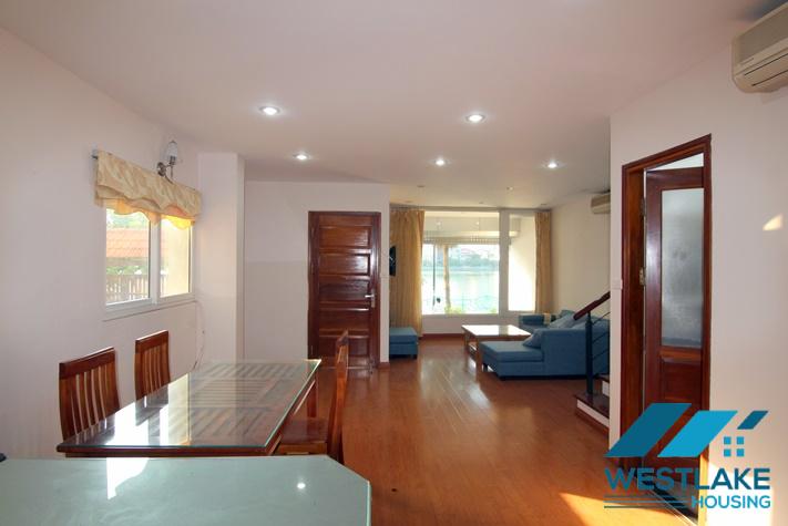 Cho Thuê Căn Hộ 2 Phòng Ngủ Thông Tầng, Ban Công View Hồ Tại Phố Từ Hoa, Tây Hồ, Hà Nội