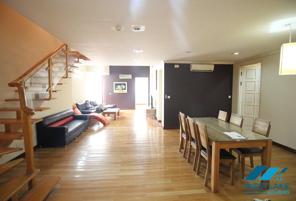 A duplex apartment for rent in E building of Cipputra International Ha Noi City A duplex apartment for rent in E building of Cipputra International Ha Noi City