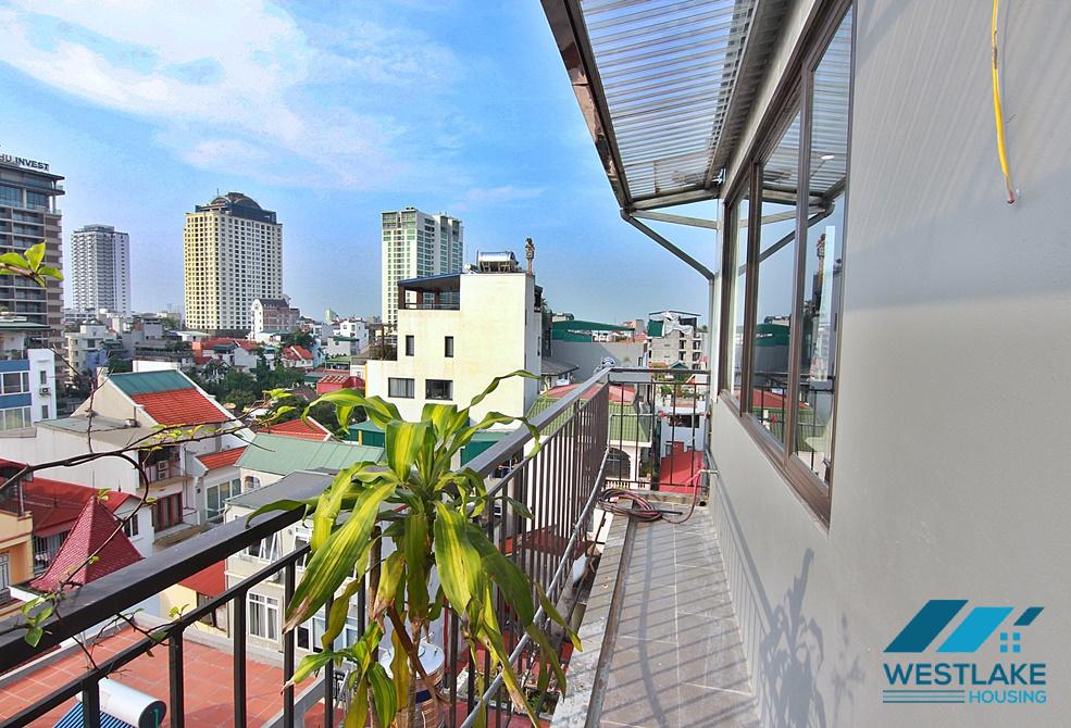 A top floor 1 bedroom apartment for rent in Tay Ho, Ha Noi