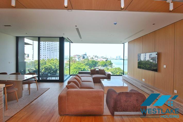 Căn Hộ 2 Phòng Ngủ Mới Đẹp, Ban Công Sáng Thoáng View Hồ  Cho Thuê Tại Tây Hồ, Hà Nội