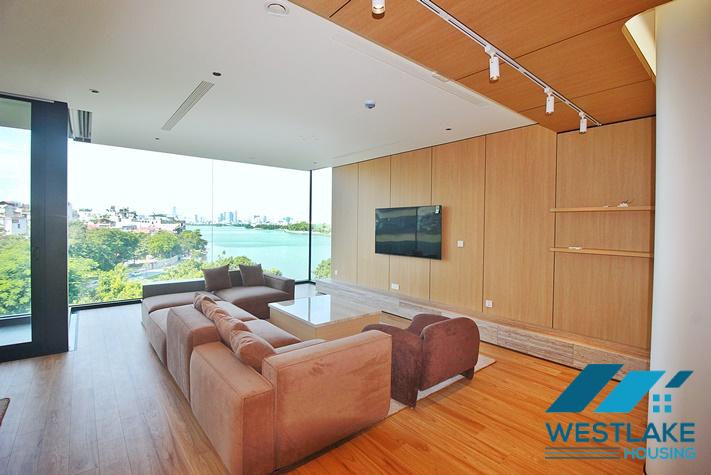 Căn Hộ 2 Phòng Ngủ Mới Đẹp, Ban Công Sáng Thoáng View Hồ  Cho Thuê Tại Tây Hồ, Hà Nội